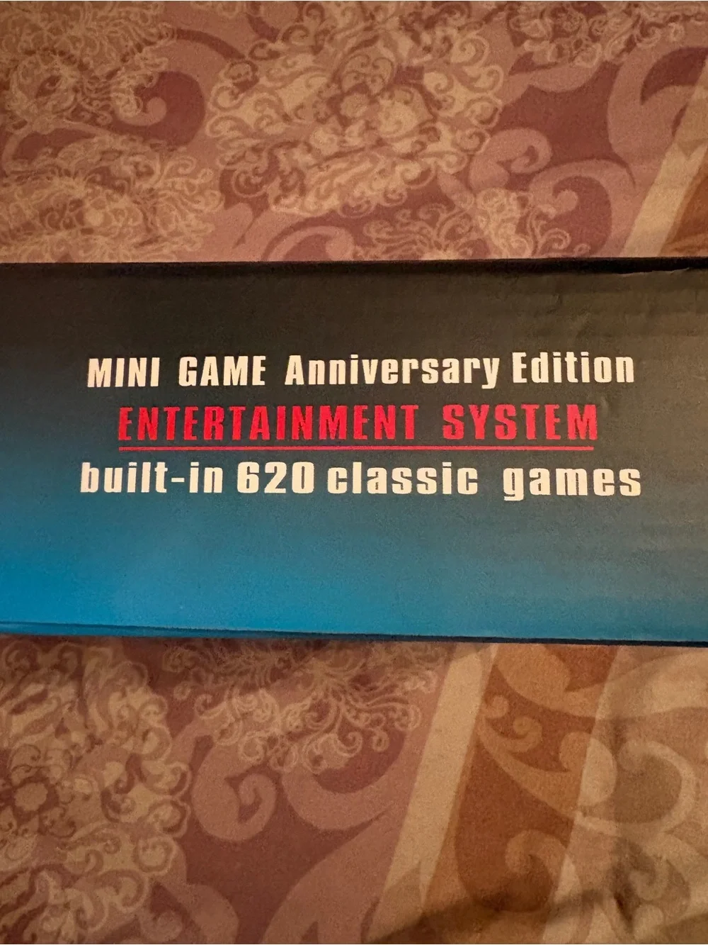 Classic 620 Built-In Games Retro Console - Black